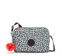 Kipling ABANU M Sac à bandoulière de taille moyenne, Abstract Print (Blanc)