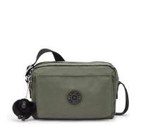 Kipling Sac à bandoulière ABANU M – taille moyenne – Vert (Green Moss)