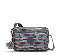 Kipling Abanu M Sac Bandoulière, Sac à Main Moyen Léger avec Compartiments Zippés Multiples, Bandoulière Réglable & Sac de Voyage Quotidien Résistant - Mineral Stripes
