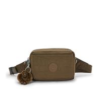 Kipling ABANU MULTI Petit sac à bandoulière convertible en sac de taille, Smooth Khaki (Khaki)