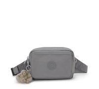 Kipling Abanu Sac à bandoulière convertible multi-métallique, Gris invitant, Medium, Décontracté