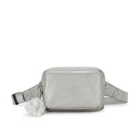Kipling Abanu Sac à bandoulière convertible multi-métallique, Métallisé brillant, Medium, Décontracté
