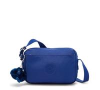 Kipling Abanu Sac Bandoulière, Sac Bandoulière Compact Léger avec Fermeture Éclair, Bandoulière Réglable & Compartiments Multiples, Sac de Voyage Quotidien - Blazing Blue