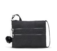 Kipling ALVAR Sac à bandoulière de taille moyenne, Black Noir (Noir)