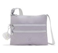 Kipling ALVAR Sac à bandoulière de taille moyenne, Tender Grey (Gris)