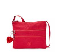 Kipling Alvar, Sac à bandoulière Femme, Rouge, Taille Unique
