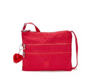 Kipling Alvar, Sac à bandoulière Femme, Rouge, Taille Unique