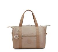 Kipling Art M Sac Cabas, Sac Cabas Moyen Léger avec Fermeture Éclair, Poignées Supérieures & Bandoulière Réglable, Sac de Voyage Quotidien Polyvalent - Tan Beige