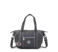 Kipling Art Mini Sac Cabas, Petit Sac à Main Léger avec Fermeture Éclair, Poignées Supérieures & Bandoulière Amovible, Sac de Voyage Quotidien Résistant - Moonlit Grey