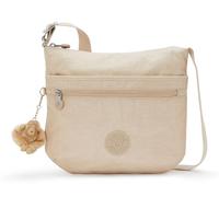 KIPLING Arto Sac à Bandoulière de Taille Moyenne, Sparkled Beige (Beige)