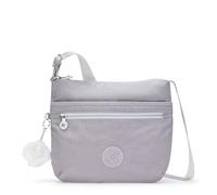Kipling ARTO Sac à bandoulière de taille moyenne, Tender Grey (Gris)