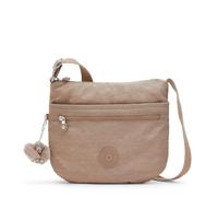Kipling Arto Sac Bandoulière, Sac à Main Moyen Léger avec Poches Zippées Multiples, Bandoulière Réglable & Sac de Voyage Quotidien Résistant - Tan Beige