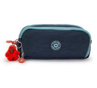 Kipling Trousse à crayons GITROY Grand 3 compartiments 32 emplacements Cosmo Blue C (Bleu)