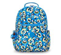 kipling Back To School Print Seoul Large Backpack L Leopard Floral [232625] - sac à dos sac a dos