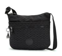 Kipling ARTO Sac à bandoulière de taille moyenne, Signature Emb (Noir)