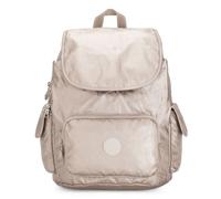 Kipling CITY PACK S Petit sac à dos, Metallic Glow (Argent)