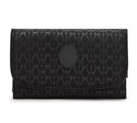 Kipling Money Land Grand Portefeuille, Signature EMB (Noir)