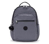 Kipling Basic Prt Seoul Daypack 44 cm Compartiment pour ordinateur portable bleu