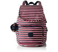Kipling Cayenne, Sacs à dos femme, Multicolour (Sugar Stripes), 27x37x19.5 cm (W x H x L)