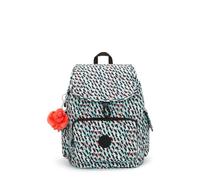 Kipling CITY PACK S Petit sac à dos, Abstract Print (Blanc)