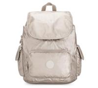 Kipling CITY PACK S Petit sac à dos, Metallic Glow (Argent)