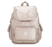 Kipling CITY PACK S Petit sac à dos, Metallic Glow (Argent)