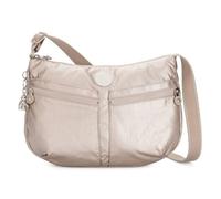 Kipling IZELLAH Sac à bandoulière de taille moyenne, Metallic Glow (Argent)