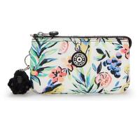 Kipling Creativity L Grand Sac à Main, Pochettes, Étuis, Cocktail Floral (Orange)
