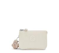 Kipling Creativity S Petit Sac à Main, Pochettes, étuis, Beige Pearl (Blanc)