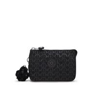 Kipling Pochette Creativity S – Petit sac à main Signature EMB – Noir, Taille One Size