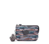 Kipling Creativity S Pochette, Pochette Organisateur Petite Légère avec Fermeture Éclair & Compartiments Multiples, Trousse Compacte pour Accessoires de Voyage Quotidien - Mineral Stripes