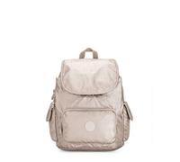 Kipling Damen City Pack S Kleiner Sac à dos, Brillance métallique, 10.75''L x 13.25''H x 7.5''D, Petit sac à dos City Pack pour femme, léger et polyvalent, sac à dos