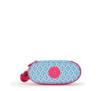 Kipling DUOBOX Étui à crayons de taille moyenne, pochettes, étuis, Dreamy Geo C (Bleu)
