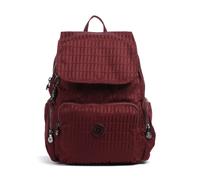 Kipling Elevated City Zip S Sac à dos rouge foncé, femme, 12L