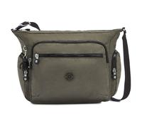 Kipling Sac à bandoulière Gabbie Taille moyenne 35,5 cm Green Moss (Vert)