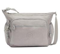 Kipling GABBIE Sac à bandoulière de taille moyenne, Grey Gris (Gris)