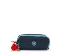 Kipling Trousse à crayons GITROY Grand 3 compartiments 32 emplacements Cosmo Blue C (Bleu)
