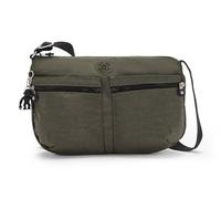 Kipling Sac à bandoulière IZELLAH de taille moyenne, Green Moss (Vert)