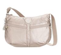 Kipling IZELLAH Sac à bandoulière de taille moyenne, Metallic Glow (Argent)