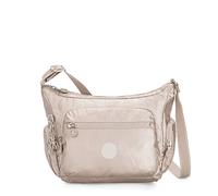 KIPLING KIPLING Femme Gabbie Small Crossbody Bag Sac à bandoulière, Brillance métallique, Taille Unique