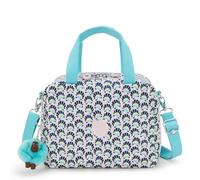 Kipling MIYO Grande boîte à Lunch, Pochettes, étuis, Geo Shell (Bleu)