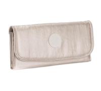 Kipling Money Land Grand Portefeuille, Metallic Glow (Argent)