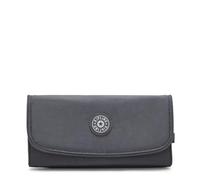 Kipling Money Land Portefeuille, Grand Portefeuille Léger avec Fermeture Éclair, Emplacements Multiples pour Cartes & Compartiments, Organisateur Quotidien Pratique - Moonlit Grey