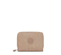 Kipling Money Love Portefeuille, Portefeuille Compact Léger avec Fermeture à Bouton-Pression, Emplacements Multiples pour Cartes & Compartiments, Organisateur Quotidien - Tan Beige
