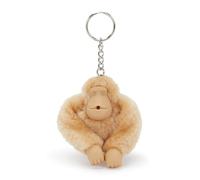 KIPLING Monkeyclip M Porte-Clés en Forme de Singe de Taille Moyenne, Singes, Porte-Clés, Lounge Wine (Rouge)