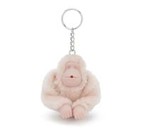 Kipling Monkeyclip M Porte-Clés en Forme de Singe de Taille Moyenne, Singes/Porte-Clés, Pink Shine (Rose)