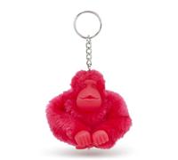 Kipling Monkeyclip M Porte-Clés en Forme de Singe de Taille Moyenne, Singes/Porte-Clés, Resort Pink (Rose)