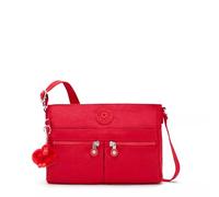 Kipling New Angie, Sac à bandoulière Femme, Rouge, Medium