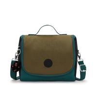 Kipling NEW KICHIROU Grande boîte à lunch, pochettes, étuis, Black Khaki Bl (noir)
