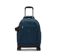Kipling New ZEA Grand Sac à Dos à roulettes, True Blue Tonal (Bleu)